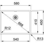 Box BXX 210-54 Franke