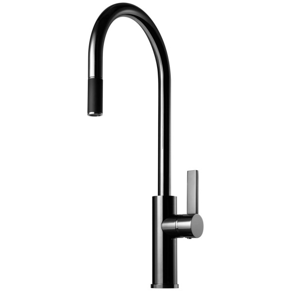 Tapwell Köksblandare ARM185 Black Chrome 