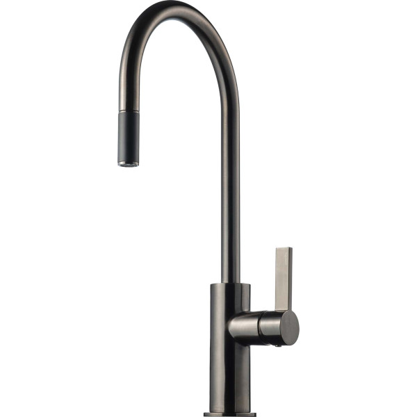 Tapwell Köksblandare ARM185 Brushed Black Chrome 