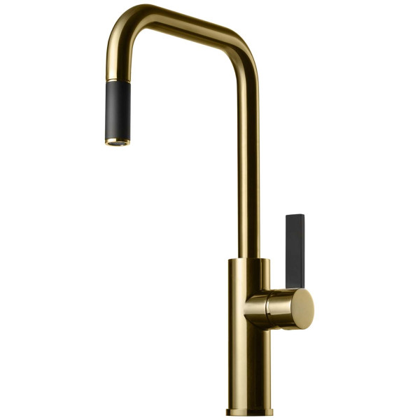 Tapwell Köksblandare ARM985 Honey Gold/Svart Tapwell