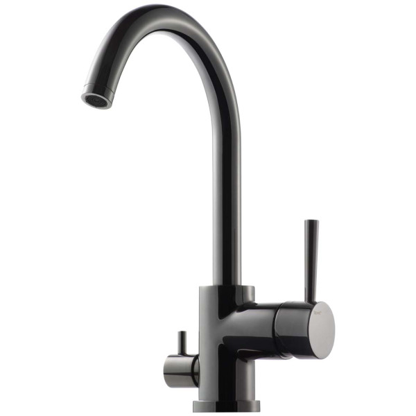 Tapwell Köksblandare EVO184 Black Chrome Tapwell