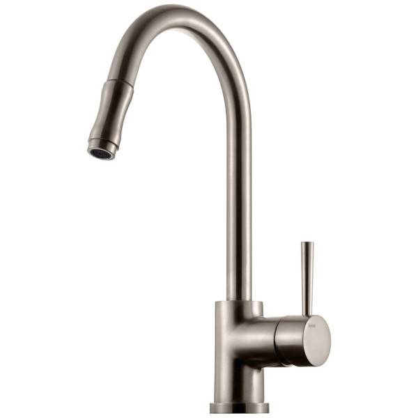 Tapwell Köksblandare EVO185 Brushed Nickel Tapwell