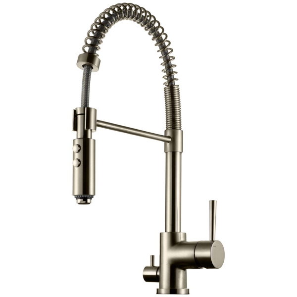 Tapwell Köksblandare EVO186 Brushed Nickel Tapwell